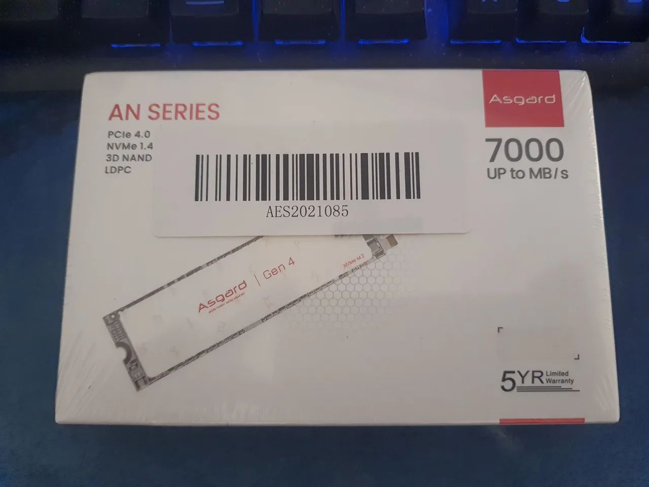 NVME 2TB PCIe ASGARD GEN Armazenamento Parque João