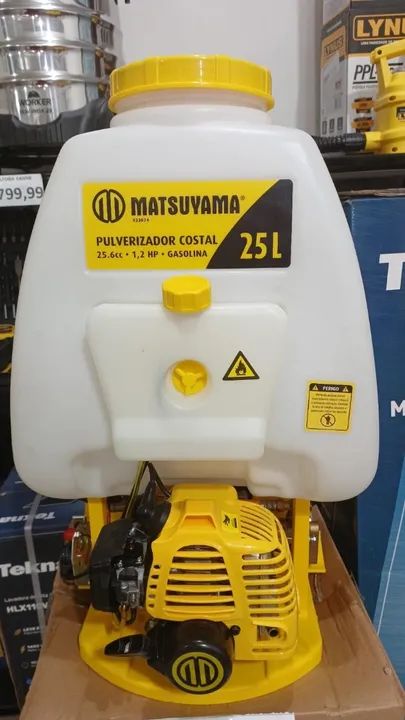 Potente Pulverizador Costal  25,6 CC 1,2 Hp  - Foto 2