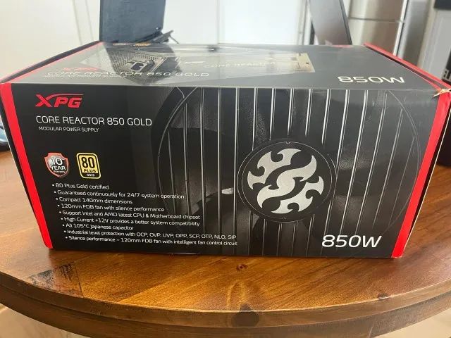 Fonte Core Reactor 850W Gold da XPG  - Foto 2