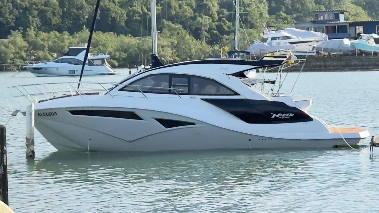 ALUGUEL DE LANCHA NX 40 PÉS 14 PESSOAS 