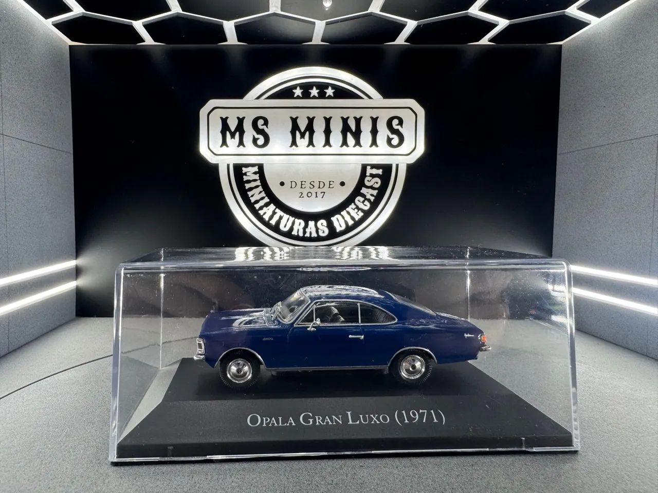 Miniatura Opala Gran Luxo 1971 - escala 1/43 - Foto 6