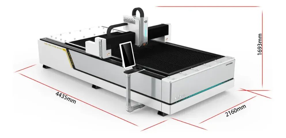 Máquina De Corte Laser Fibra Presionqi 3000w (novo) imagem ilustrativa  - Foto 2