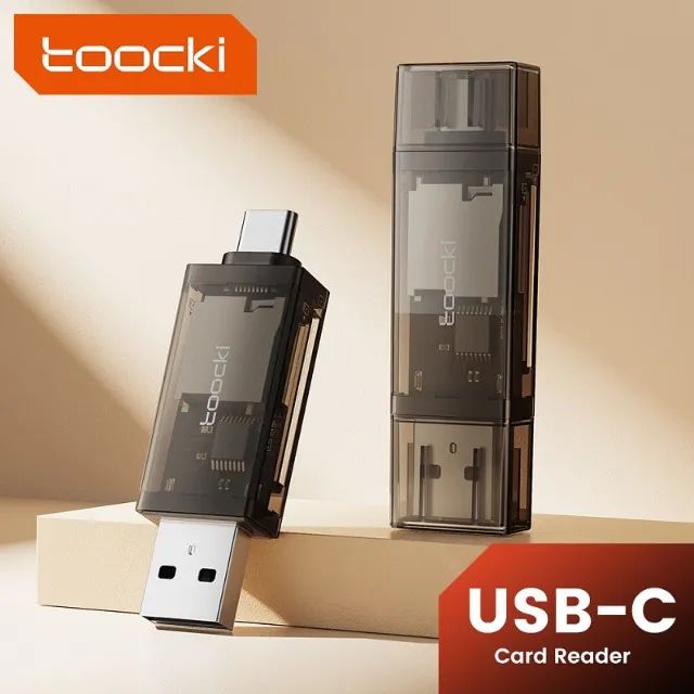 Leitor de Cartão 2 em 1 Usb 2.0