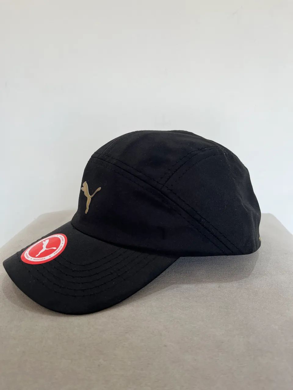 Boné Puma Dri-Fit Preto Logo Dourada  - Foto 3