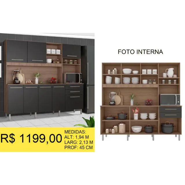 KIT DE COZINHA A PRONTA-ENTREGA 