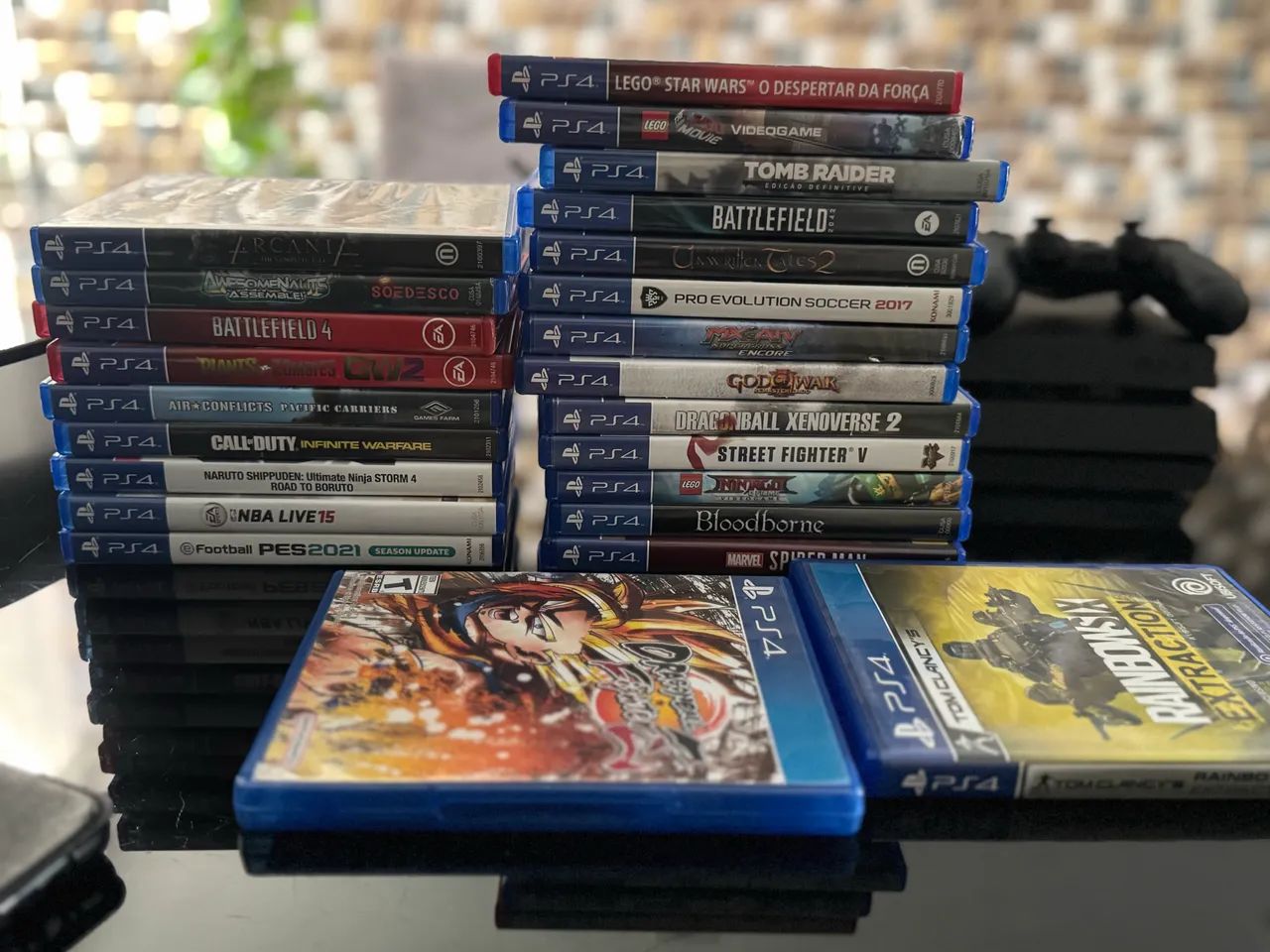 PS4 with 4 Controllers Working, Numerous Exclusive Games64717108863235120