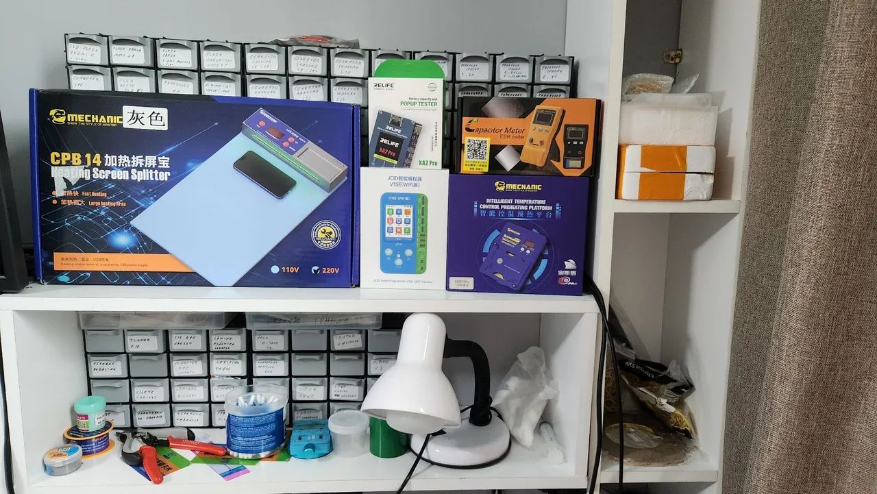 Bancada completa para reparos em drones, celulares, notebooks, e eletrônicos.  - Foto 5