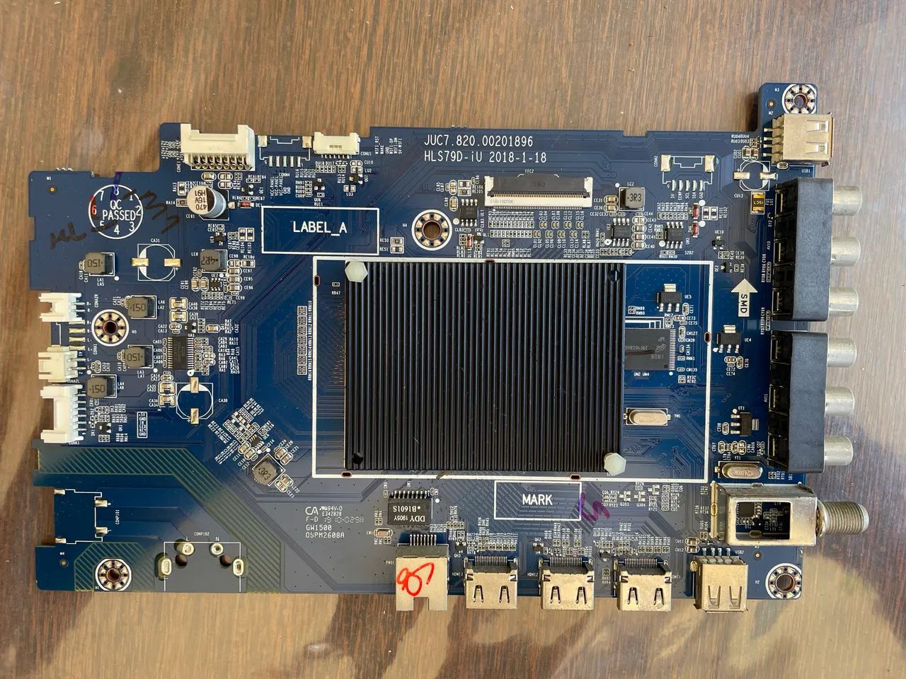 Placa Principal Para Tv Ptv55f61snt V.a Hls79d-iu