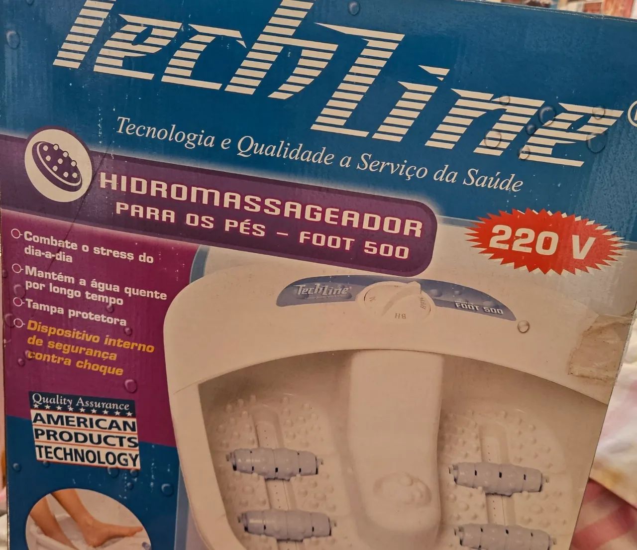 Hidromassageador de pés 220V