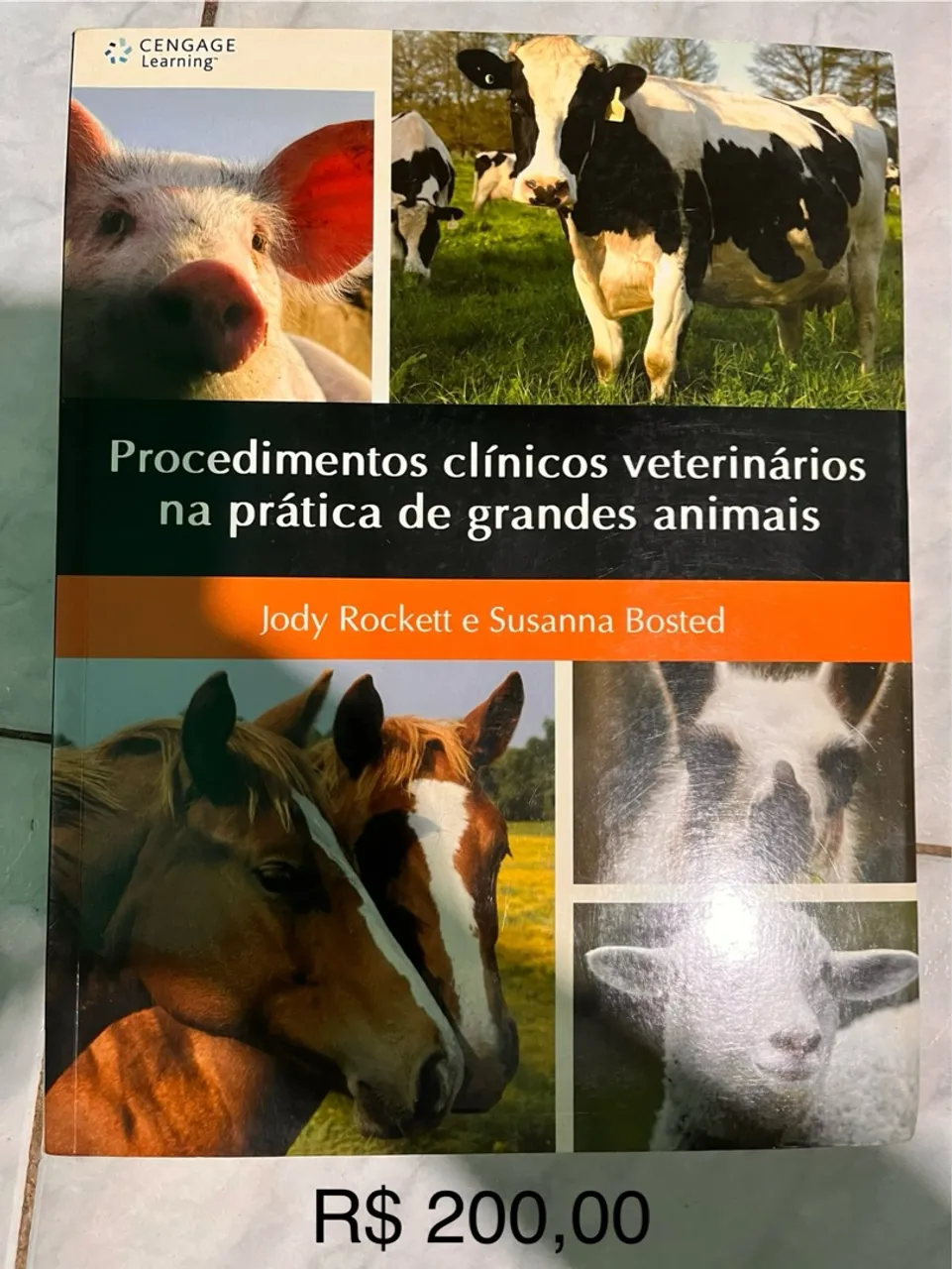 Livro de procedimentos clínicos veterinários - Jody Rockett e Susanna Bosted