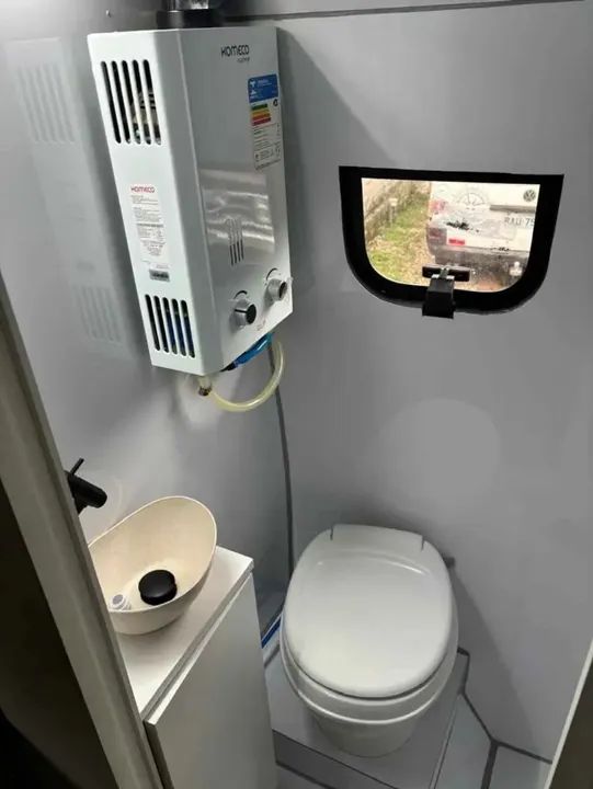 Motorhome montado em microônibus volare A6 ano 2001  - Foto 7