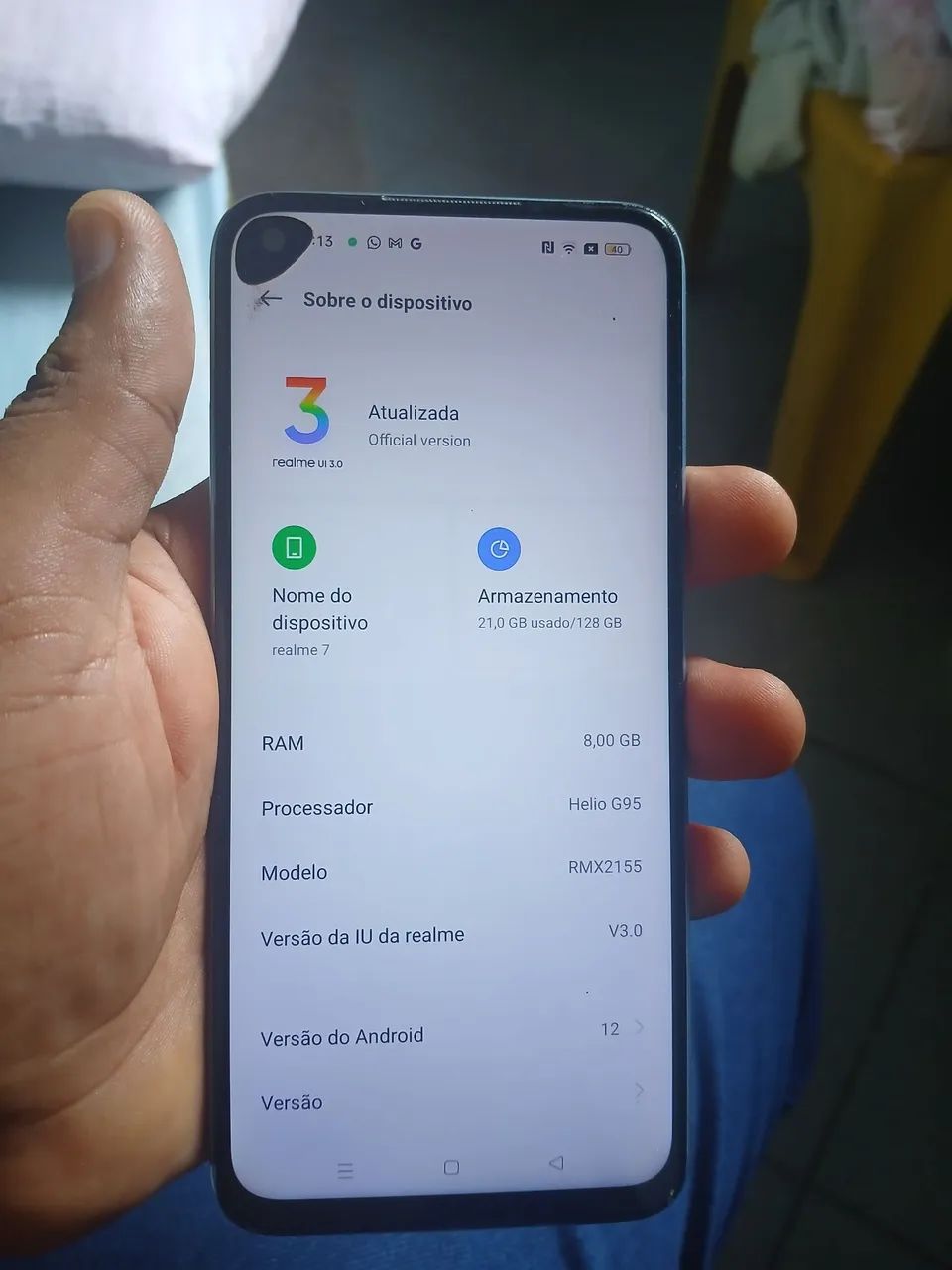 Celular todo bom realmi 7 - Foto 3