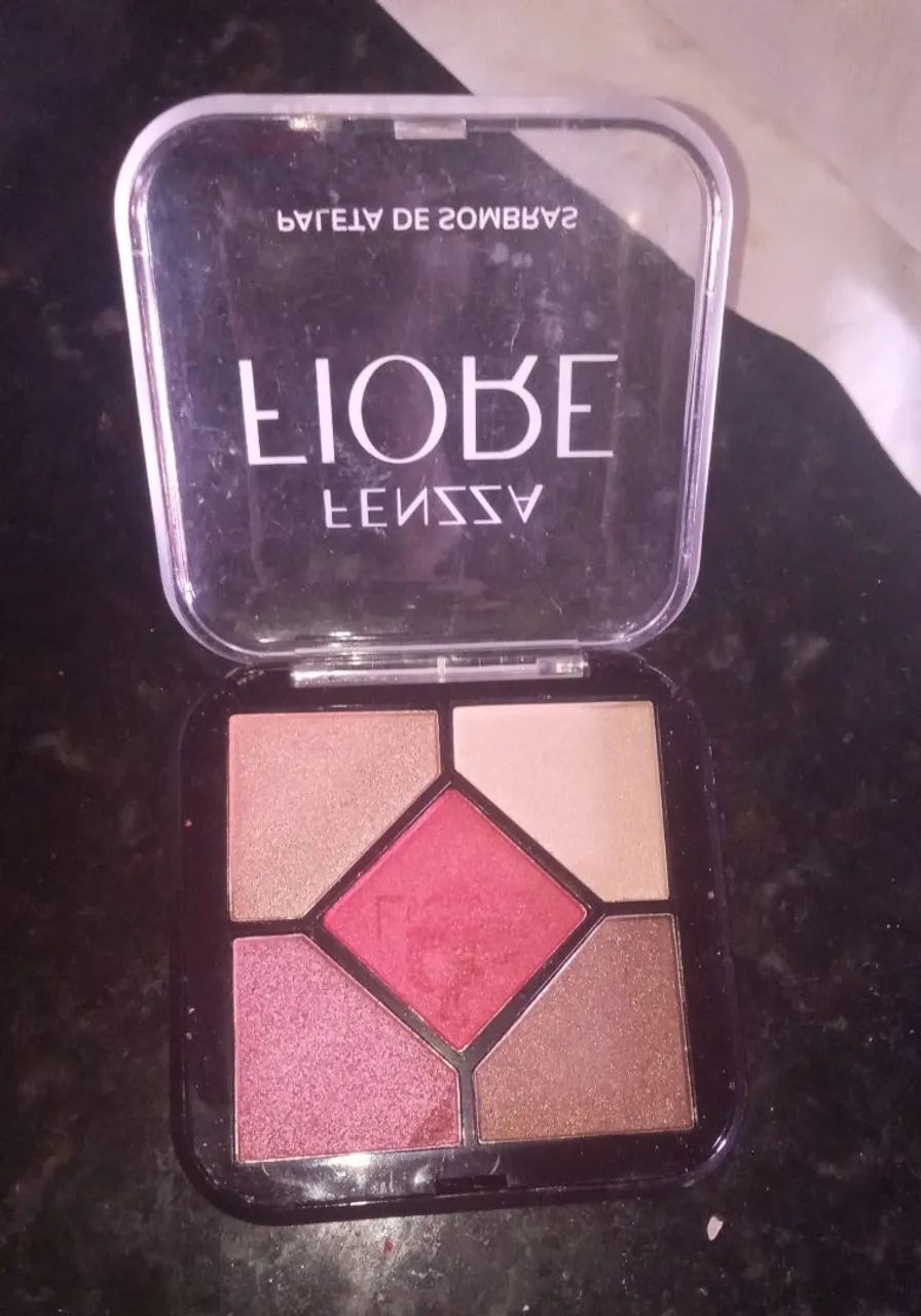 Paleta de Sombras Fiore  Fenzza 5 cores - Foto 2