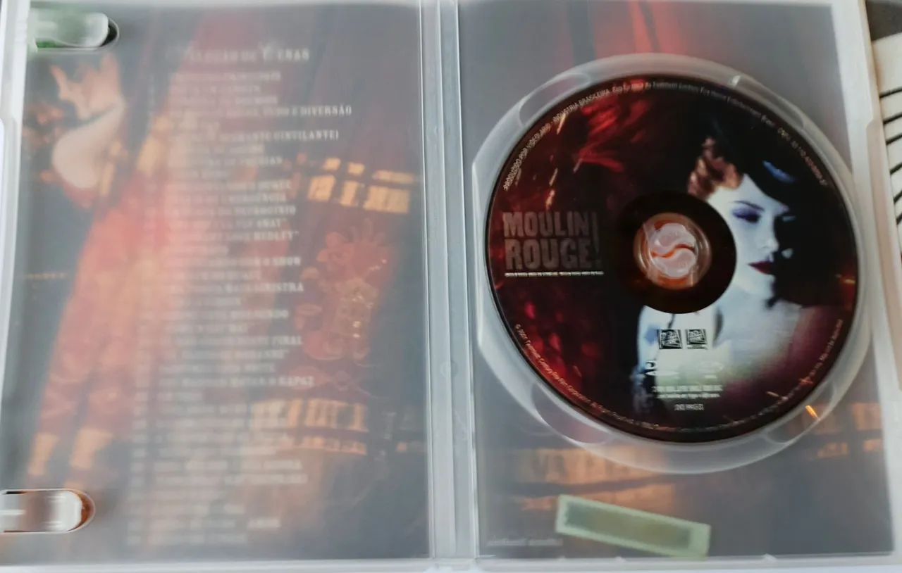 DVD MOULIN ROUGE - AMOR EM VERMELHO - Foto 3