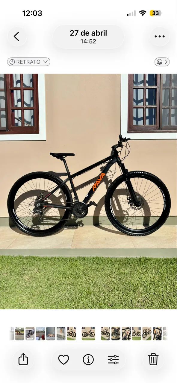 Rava Aro 29 - Pronta para Pedalar - Pneus Novos - Foto 2