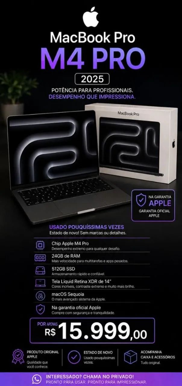 MacBook M4 Pro 2025