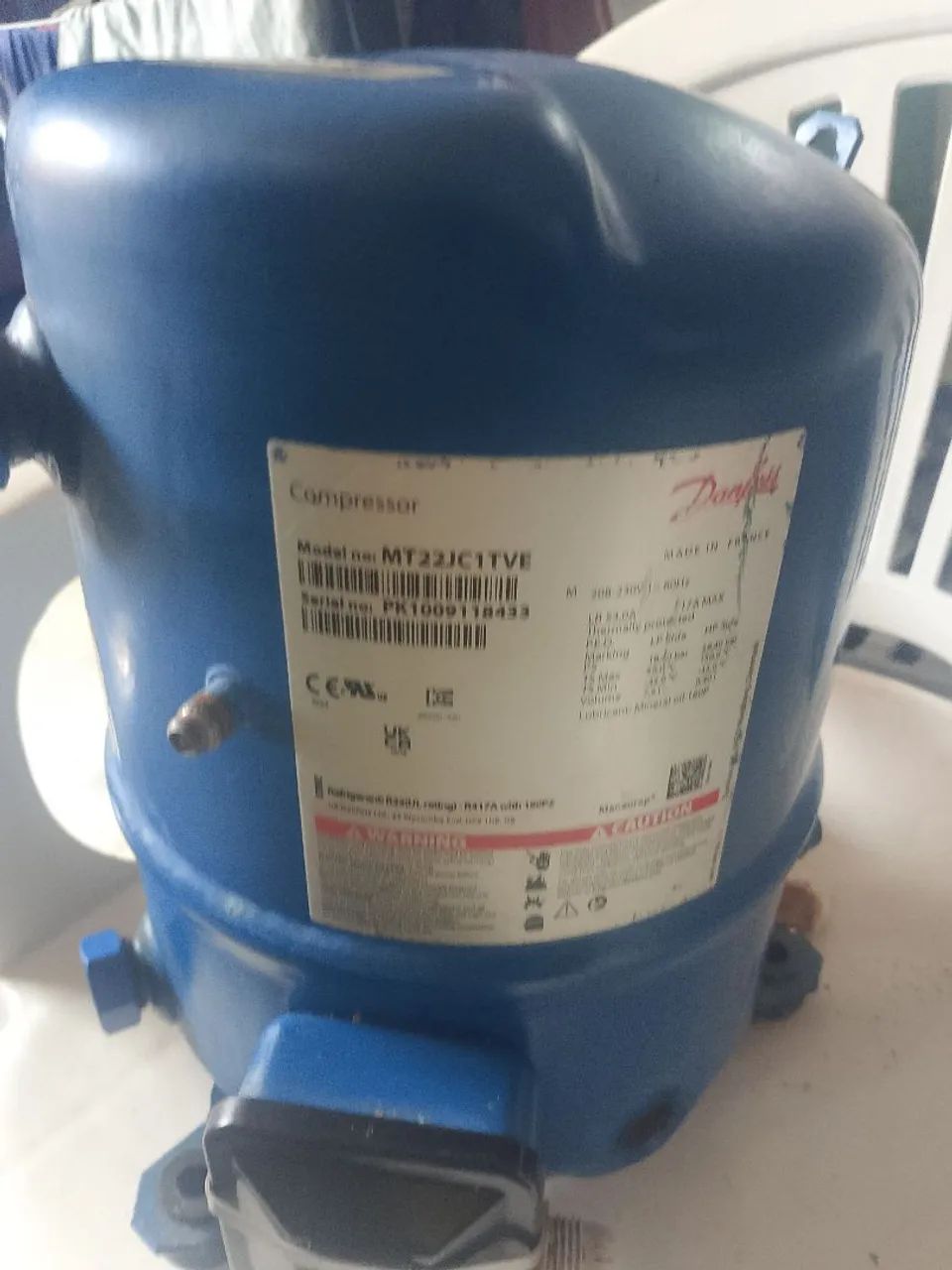 Compressor 2hp Danffoss novo sem uso  - Foto 2