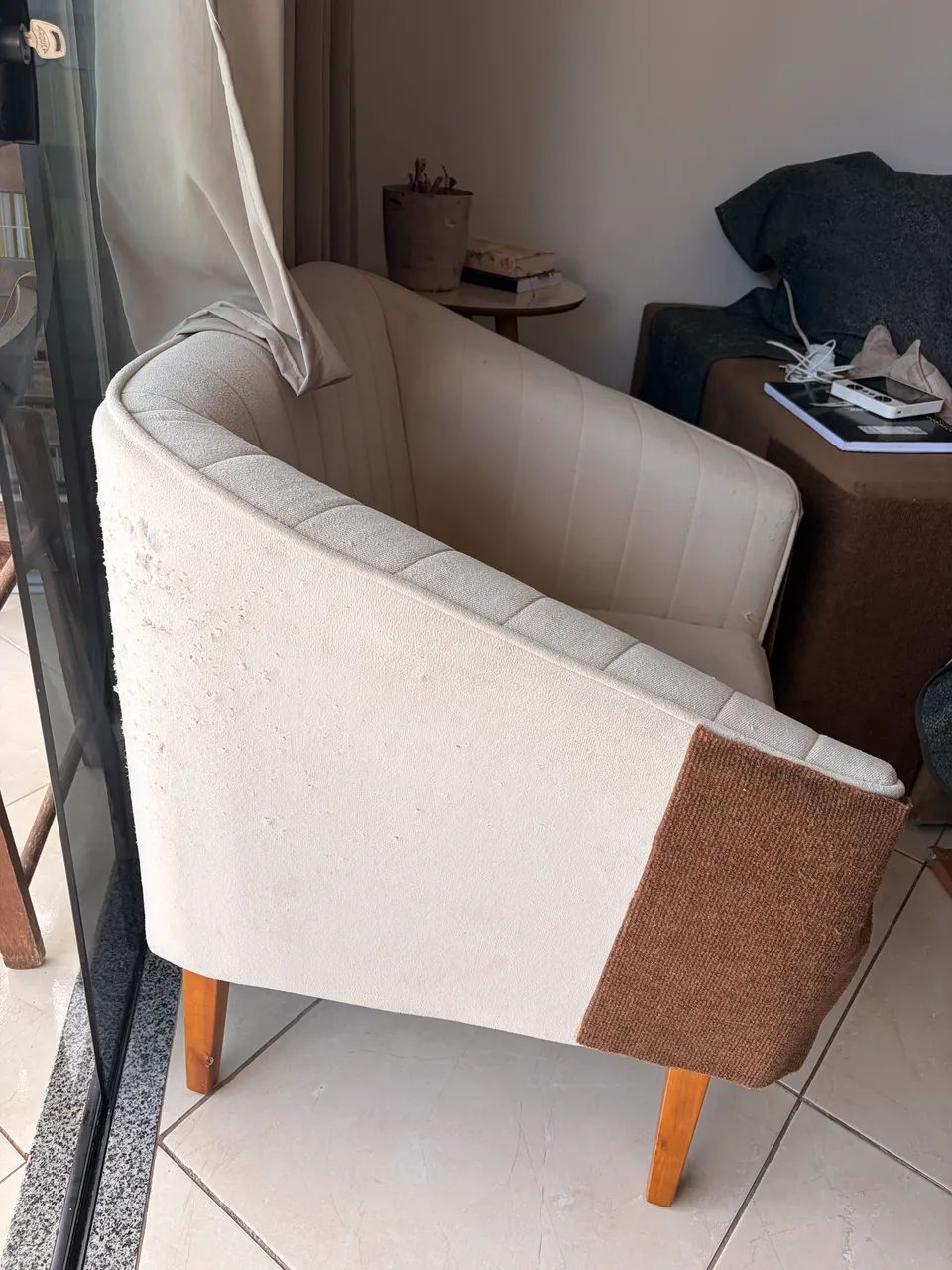 Par de poltronas - para reformar - Foto 3