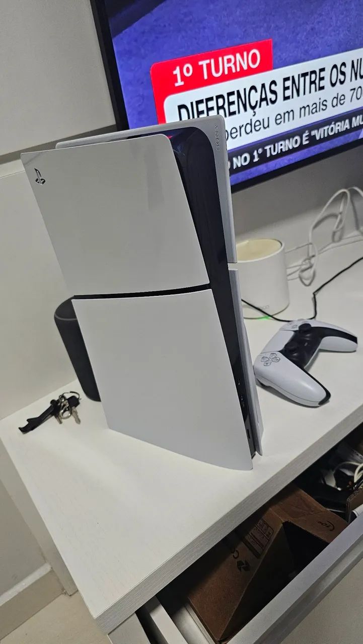 PS5 SLIM SEM LEITOR E CAIXA - Foto 5
