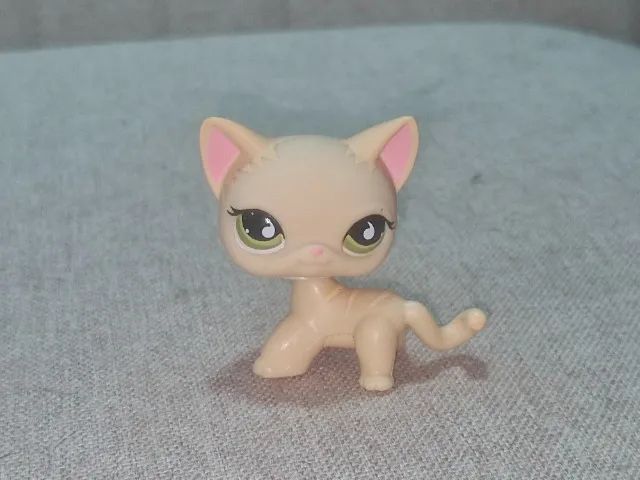 LPS #733 - Shorthair Cat Creme
