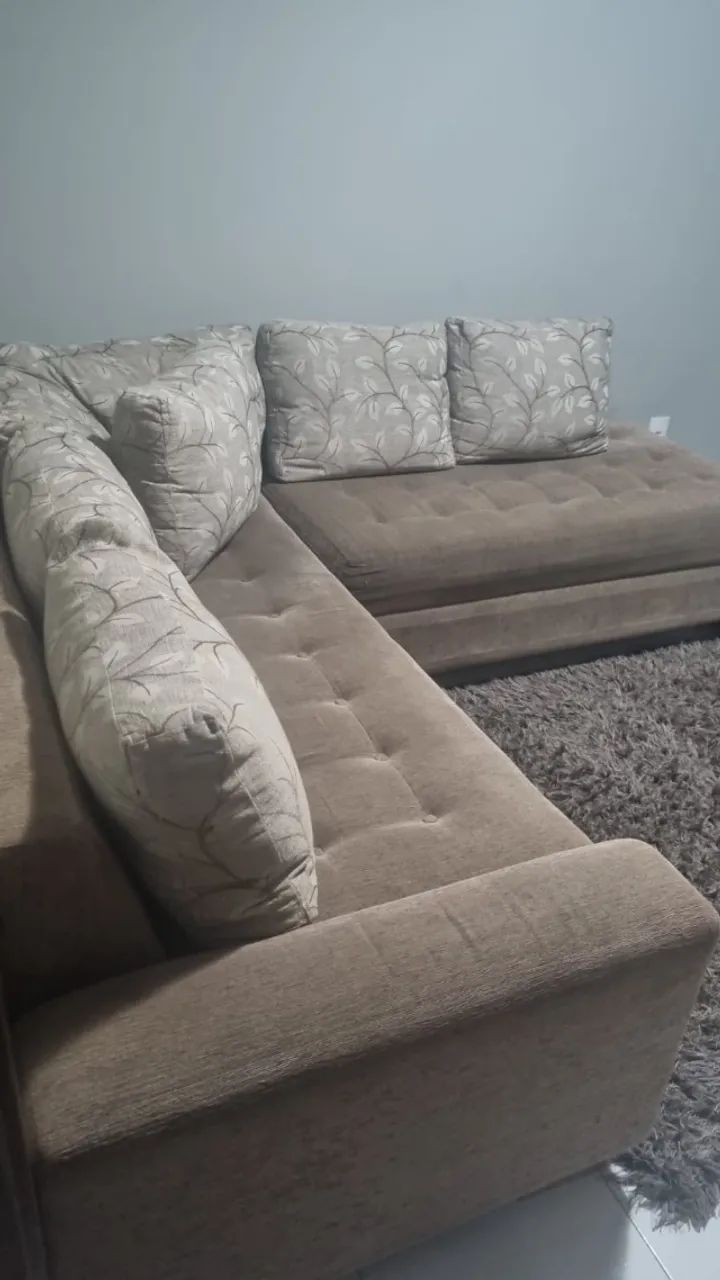Sofá de canto para sala de TV - Tapete grátis  - Foto 2