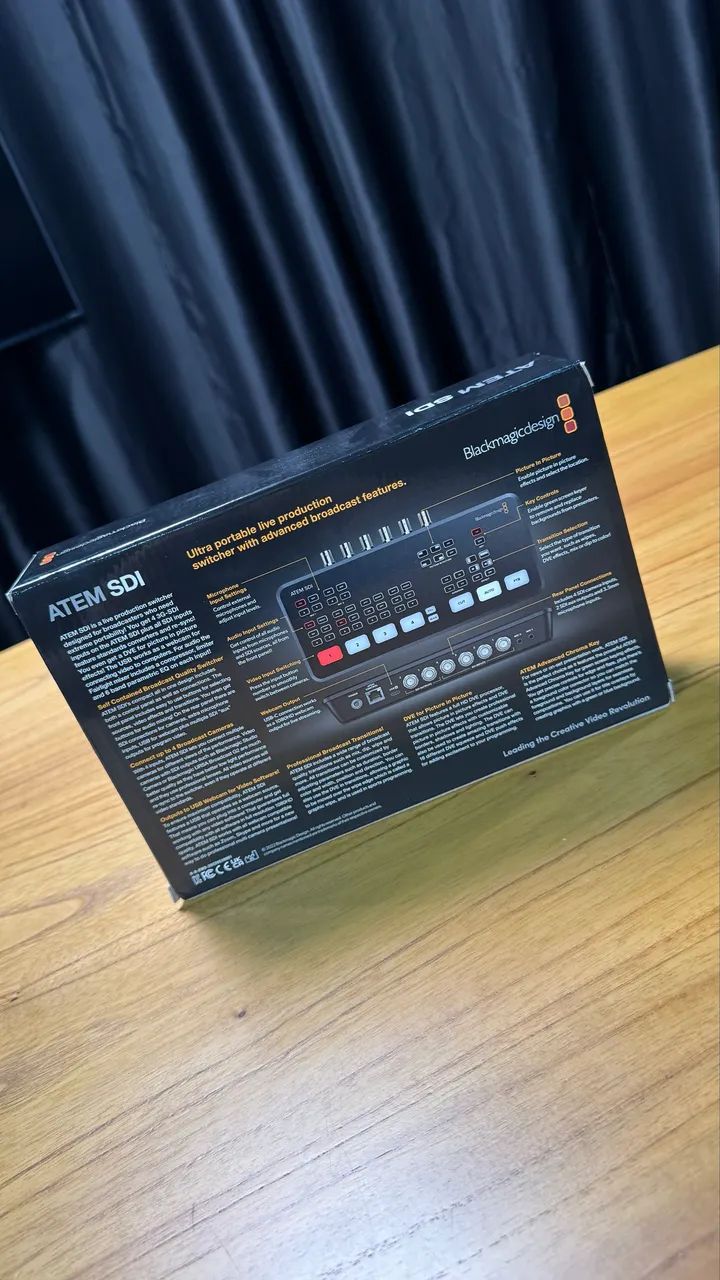 ATEM mini SDI BlackMagic com conversores HDMI - Foto 5