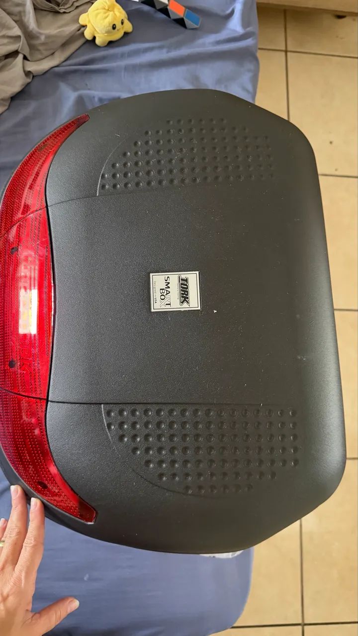 Baú de moto NOVO completo 45L - Foto 2