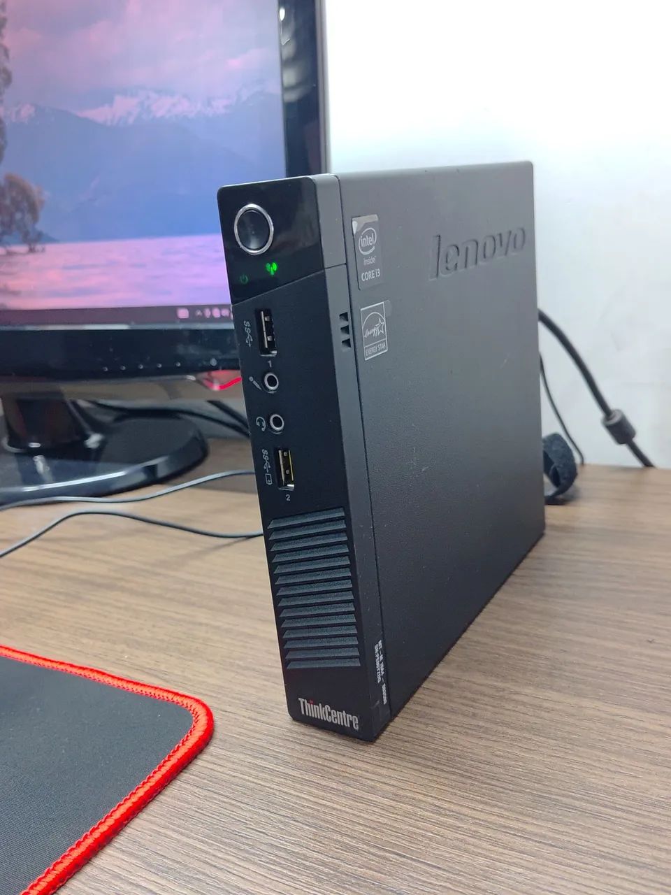 MINI PC Lenovo core i3 4100T com 8gb de ram + SSD 128gb ( 3 meses de garantia ) - Foto 2