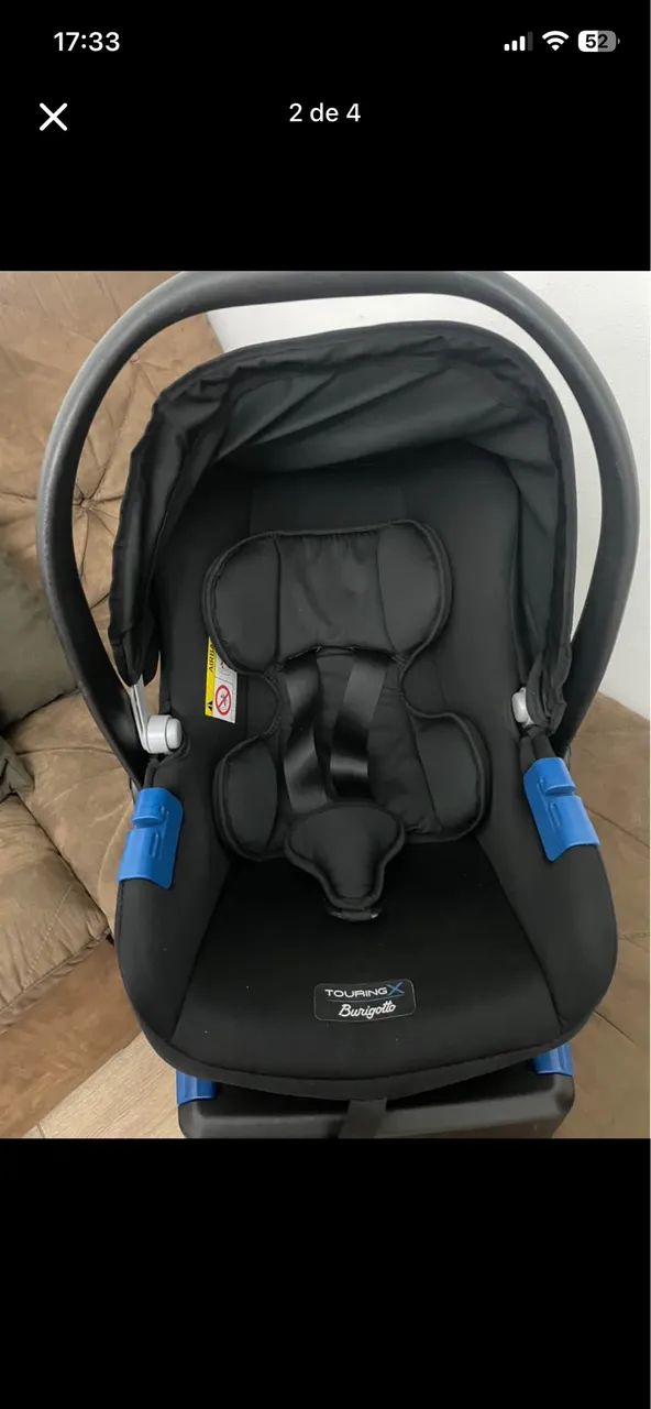 Bebê conforto Burigotto com Base