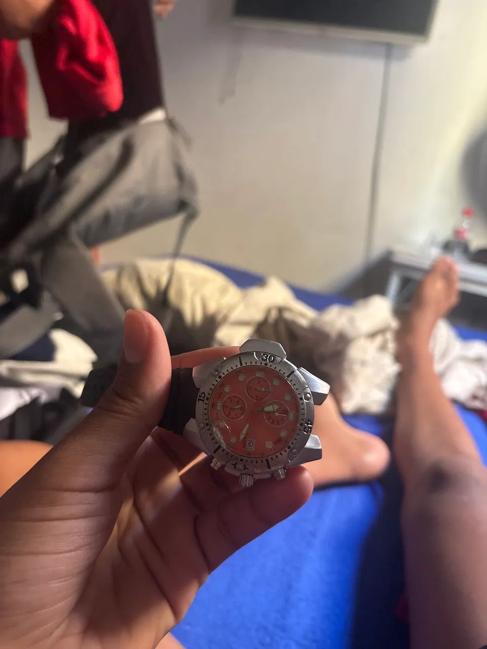 Relogio citizen premium 150 pulseira quebrada