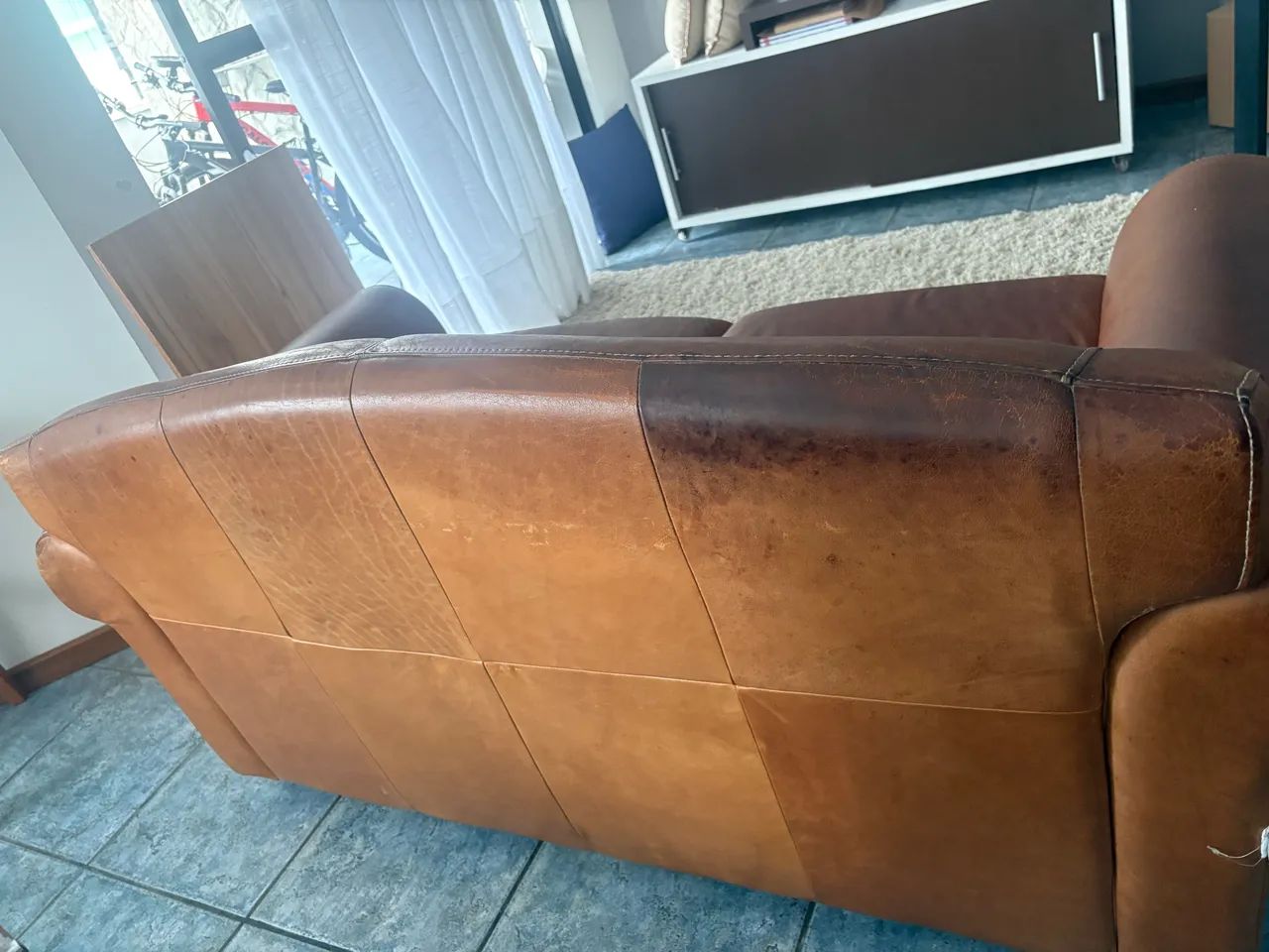 Sofa em couro  - Foto 2