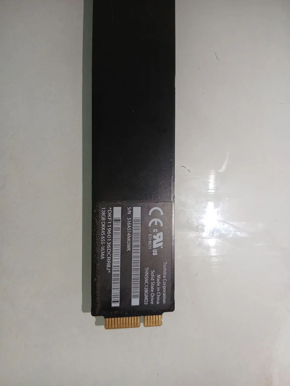 SSD para apple macbook 128GB THNSNC128GMDJ - Foto 3