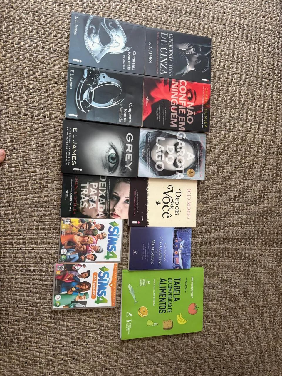 Lote de Livros + Jogos The Sims 4 | 11 Livros + 2 Jogos PC | R$ 300