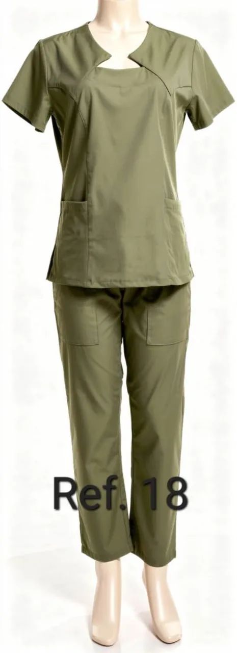 Scrub feminino e masculino malha tecnológica  - Foto 3