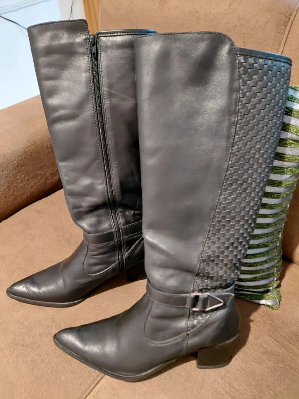 Botas Bottero e Zutty couro 36 - Foto 4