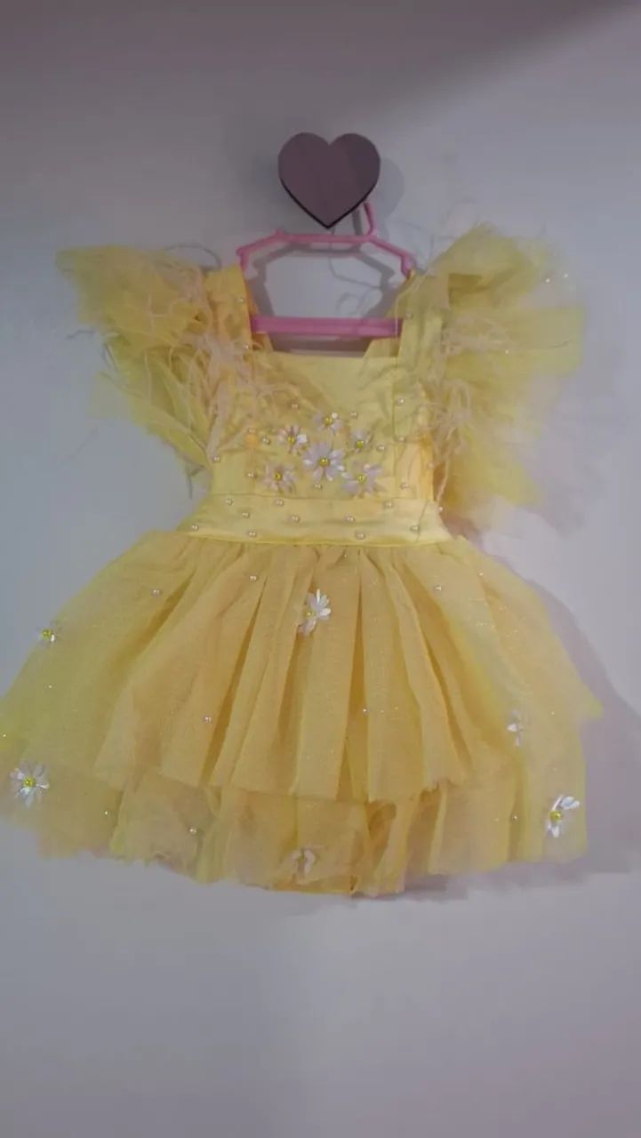 Vestido infantil margarida  - Foto 2