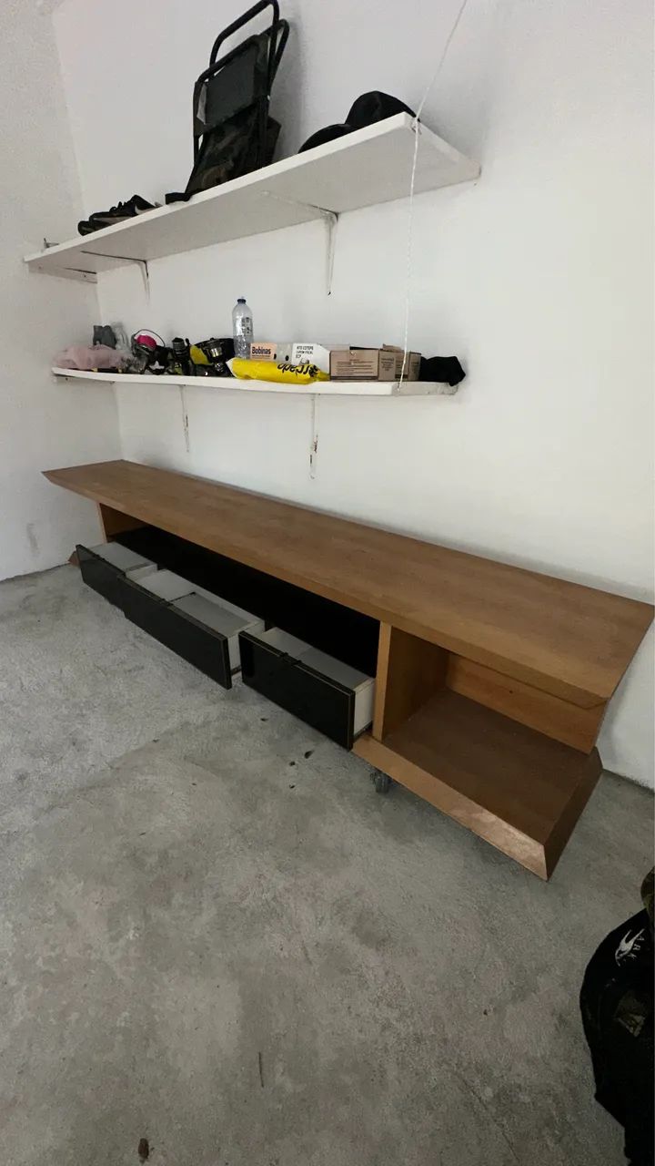 Rack de Madeira Maciça 2,40m - Alta Qualidade e Durabilidade - Foto 3