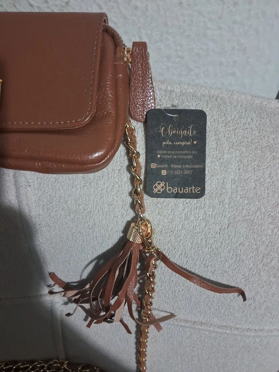 BOLSA Bauarte COURO 100% - Foto 4