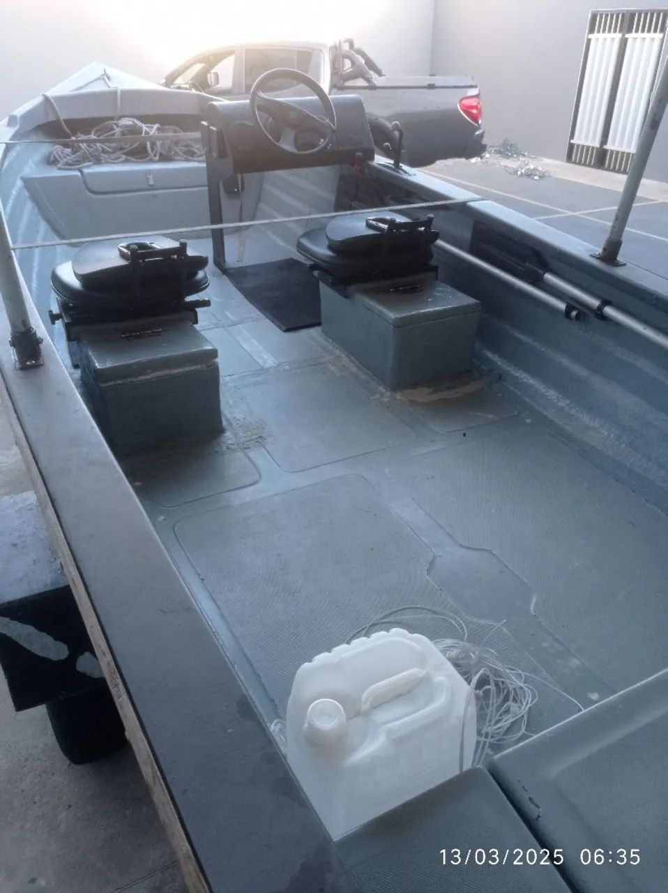 Lancha Barco Bote Mercury 15 Super  - Foto 5