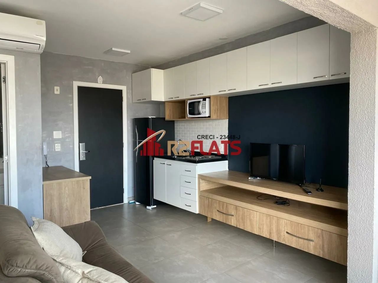 Flat com ótimo preço no bairro Brooklin. Confira!