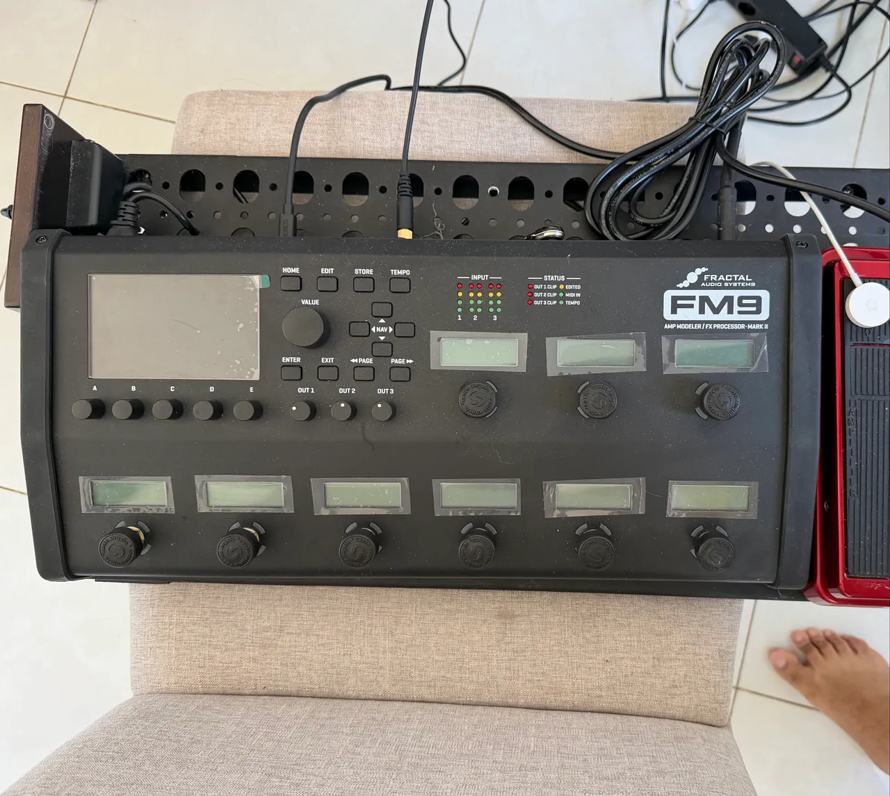 Fractal Audio FM9 MKII Turbo - Modelador de Amps e Processador de
