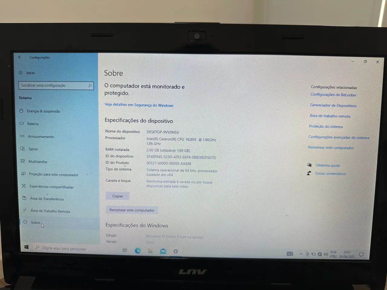 Vendo Notebook Lenovo l4030 (Usado) - Foto 5