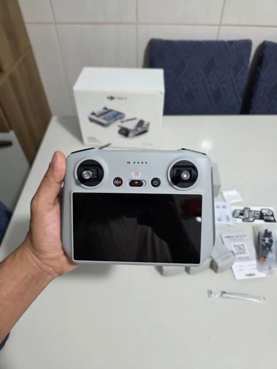 Dji Mini combo fly more com tela no controle  - Foto 4