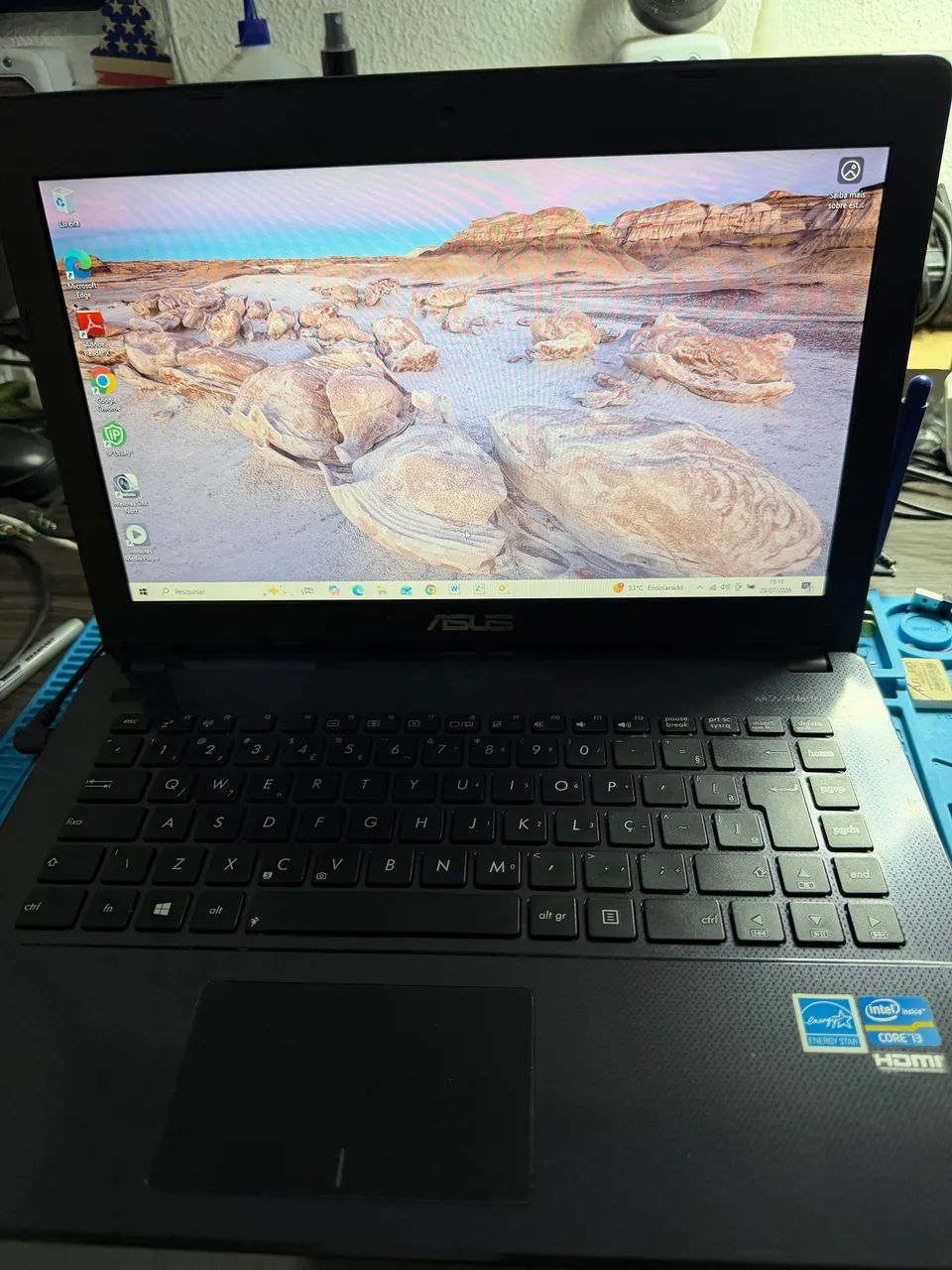 Notebook Core i3 8GB de RAM  e SSD 256GB