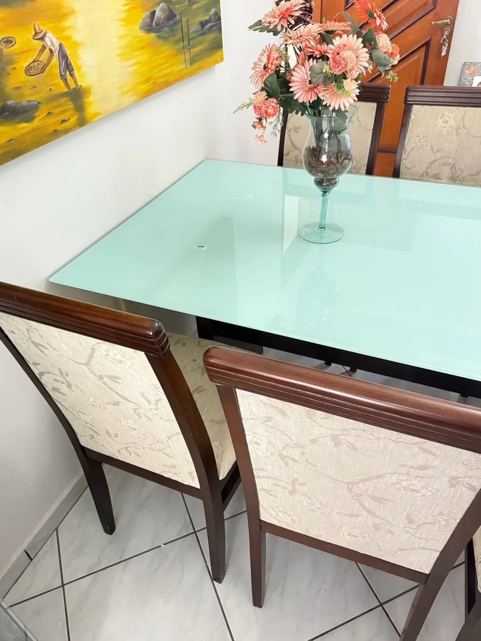 Mesa de jantar 6 cadeiras  - Foto 5