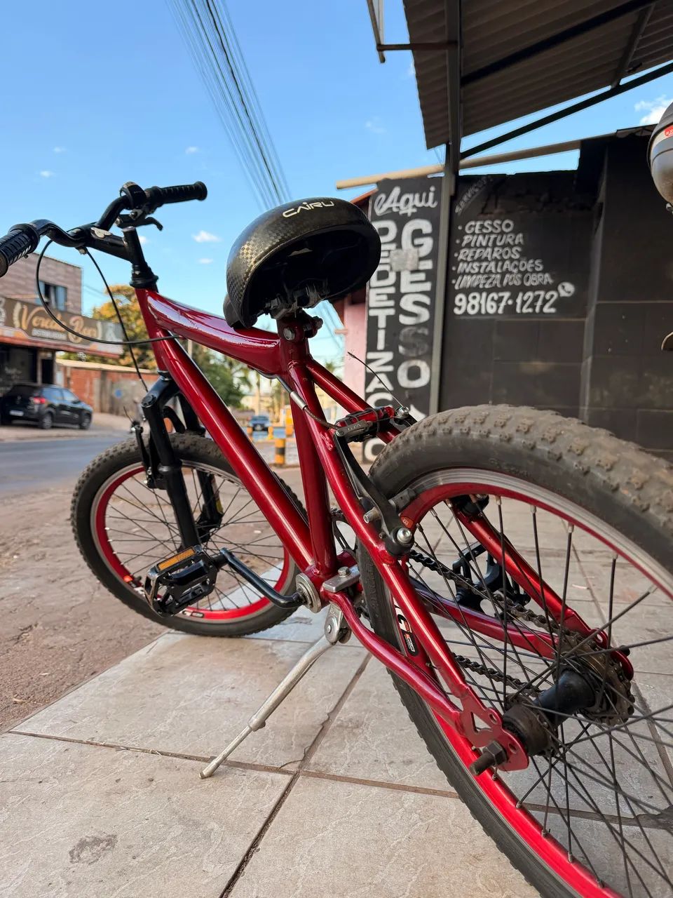 Bicicleta Aro 20 com armotecedor - Foto 3