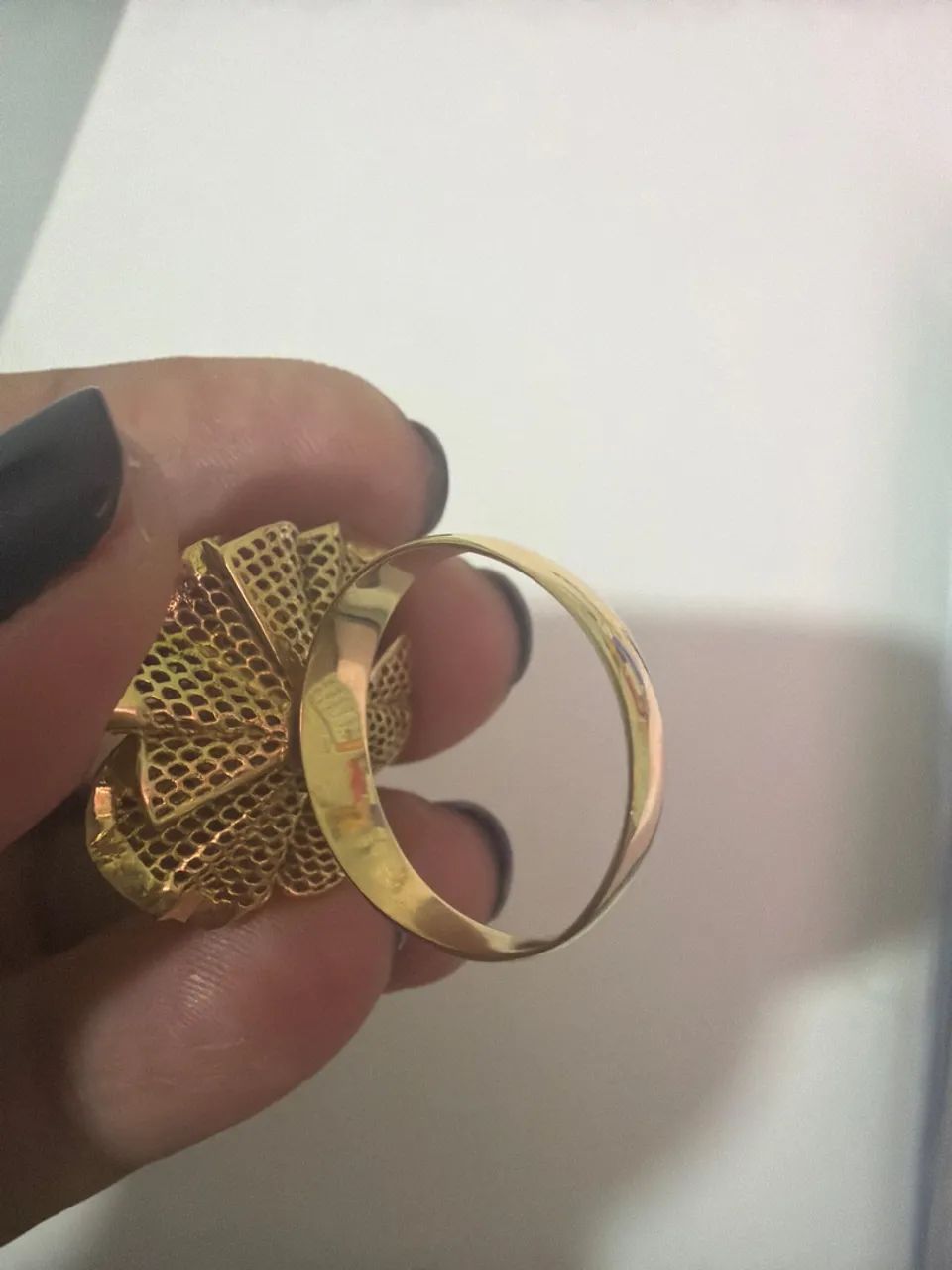 Anel de ouro 18k - Foto 3