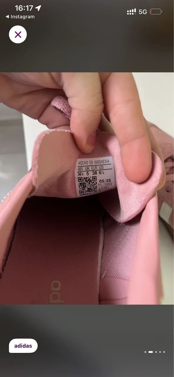 Tênis gazelle original feminino - Foto 4