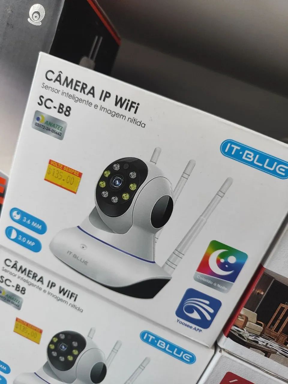 Câmera IP interna 