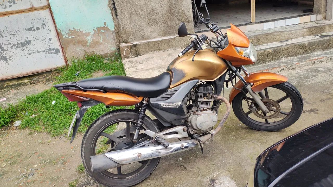 Titan 150 Mix - troco por carro  - Foto 4
